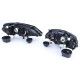 Osvetlenie Xenon predné svetlá D2S H7 čierna (set) pre Opel Astra G 97-04 | race-shop.sk