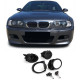 Osvetlenie RACES hmlové svetlá pre BMW E39 M5 E46 M3 (HB4), číra, čierna | race-shop.sk