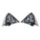 Osvetlenie LED Zadné svetlá + Tretie brzdové svetlo červené čierna (set) pre Mercedes SLK R170 96-04 | race-shop.sk