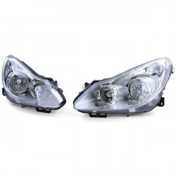 Predné svetlá H1 H7 (pár) pre Opel Corsa D 06-11