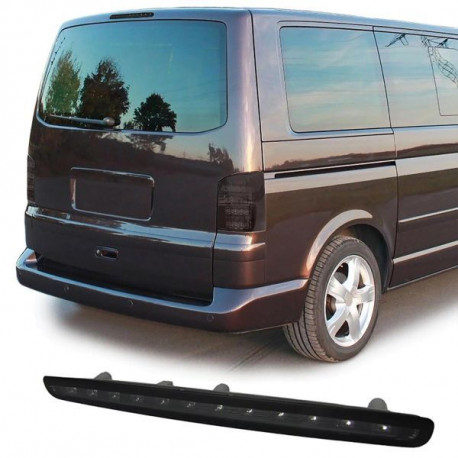 Osvetlenie Tretie LED brzdové svetlo čierne pre VW T5 Bus Transporter Multivan 03-15 | race-shop.sk