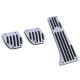 Pedále Set hliníkových pedálov pre manuál vhodné pre BMW E34 E39 E60 E61 E32 E38 E63 E64 | race-shop.sk