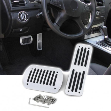 Pedále Hliníkové pedále automat (set) pre Mercedes W124 W202 W203 W204 W210 W211 W163 W164 | race-shop.sk