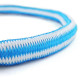 Ťažné oká a ťažné popruhy Elastické ťažné lano 4 metre 2000 kg 2T modré biela | race-shop.sk