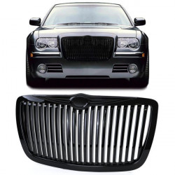 Maska chladiča čierna lesklá RR pre Chrysler 300C 04-11