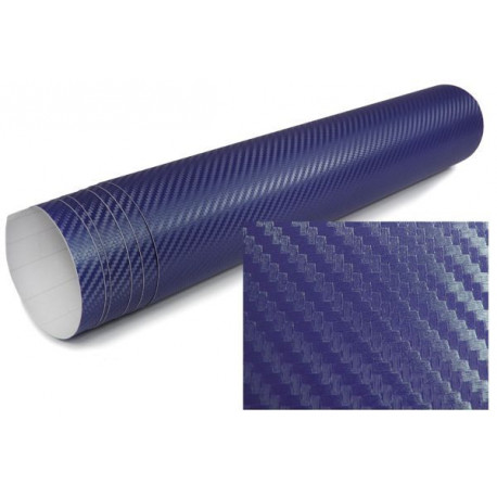 Samolepiace pláty, fólie a pásky 3D Carbon lepiaca fólia 30cm *1.524 m modré | race-shop.sk