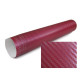 Samolepiace pláty, fólie a pásky 3D carbon lepiaca fólia 30cm *1.524 m červená | race-shop.sk