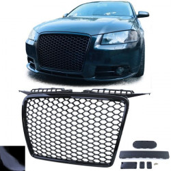 Maska chladiča čierna lesklá pre Audi A3 8P 05-08