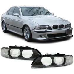 Kryty predného svetla s bielou smerovkou pre xenon (pár) pre BMW E39