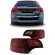 Osvetlenie LED Zadné svetlá + LED smerovky tmavé červené pre Audi A4 Avant kombi B7 04-08 | race-shop.sk