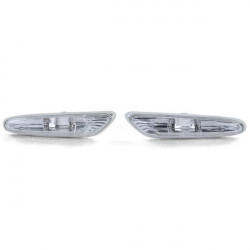 Bočné smerovky Biele (pár) vhodné pre BMW E90 E91 05-11 E92 E93 od 06 1 Series E82 E88