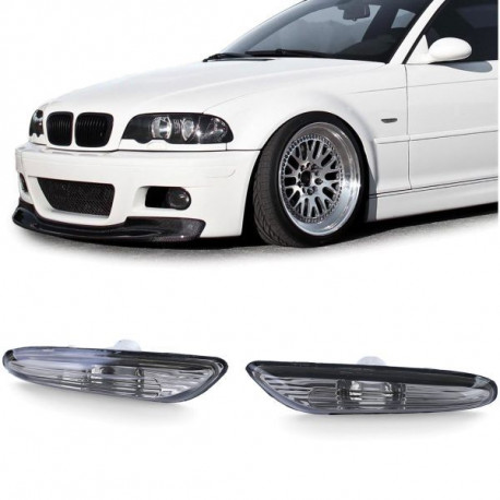 Osvetlenie Tmavé smerovky vhodné pre BMW 3 Series E46 00-01 5 Series E60 E61 X3 E83 | race-shop.sk
