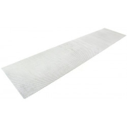 Alu mriežka 135X30cm strieborná
